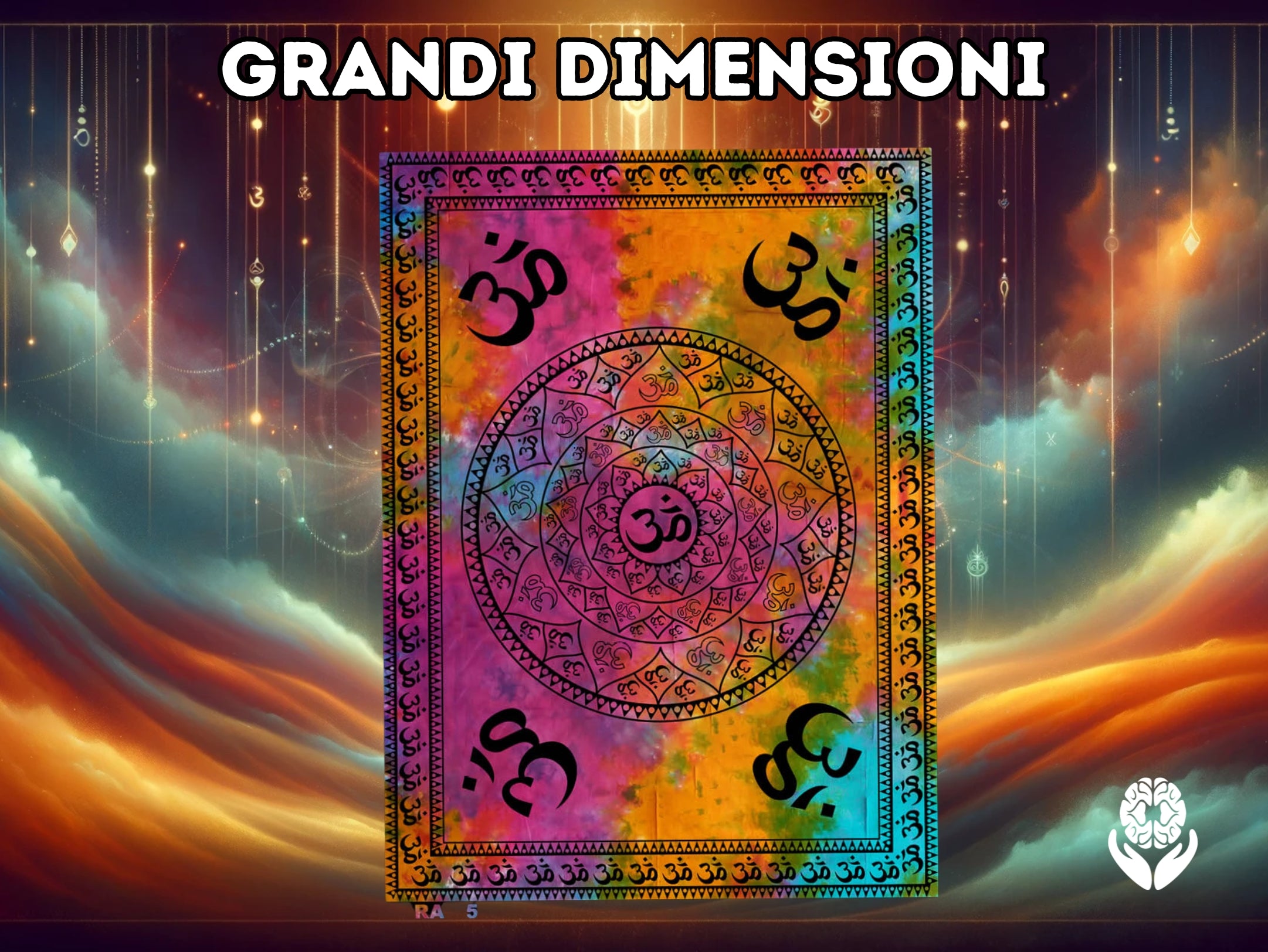 Arazzo da meditazione OM - A51 Benessere Shop