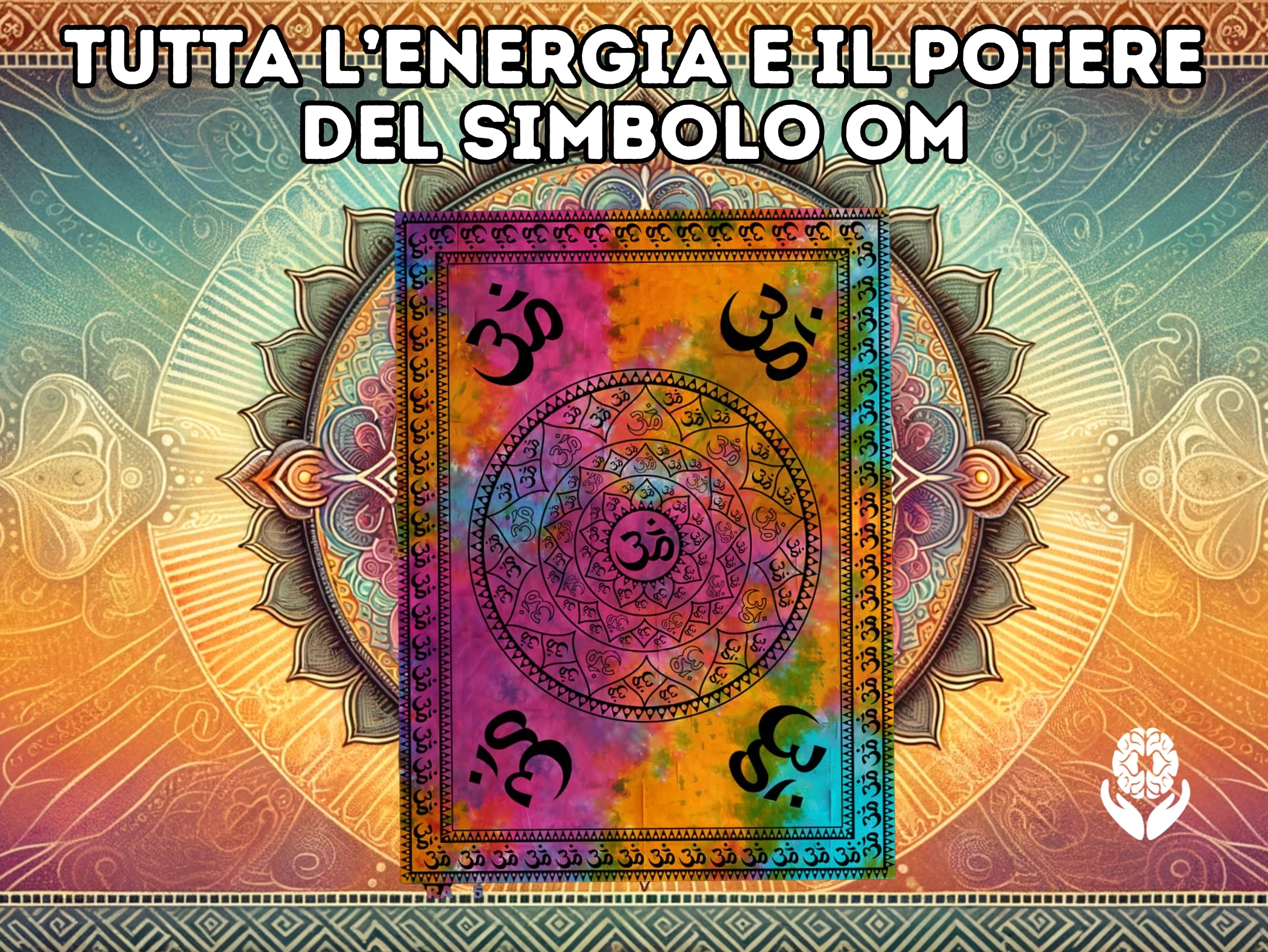 Arazzo da meditazione OM - A51 Benessere Shop