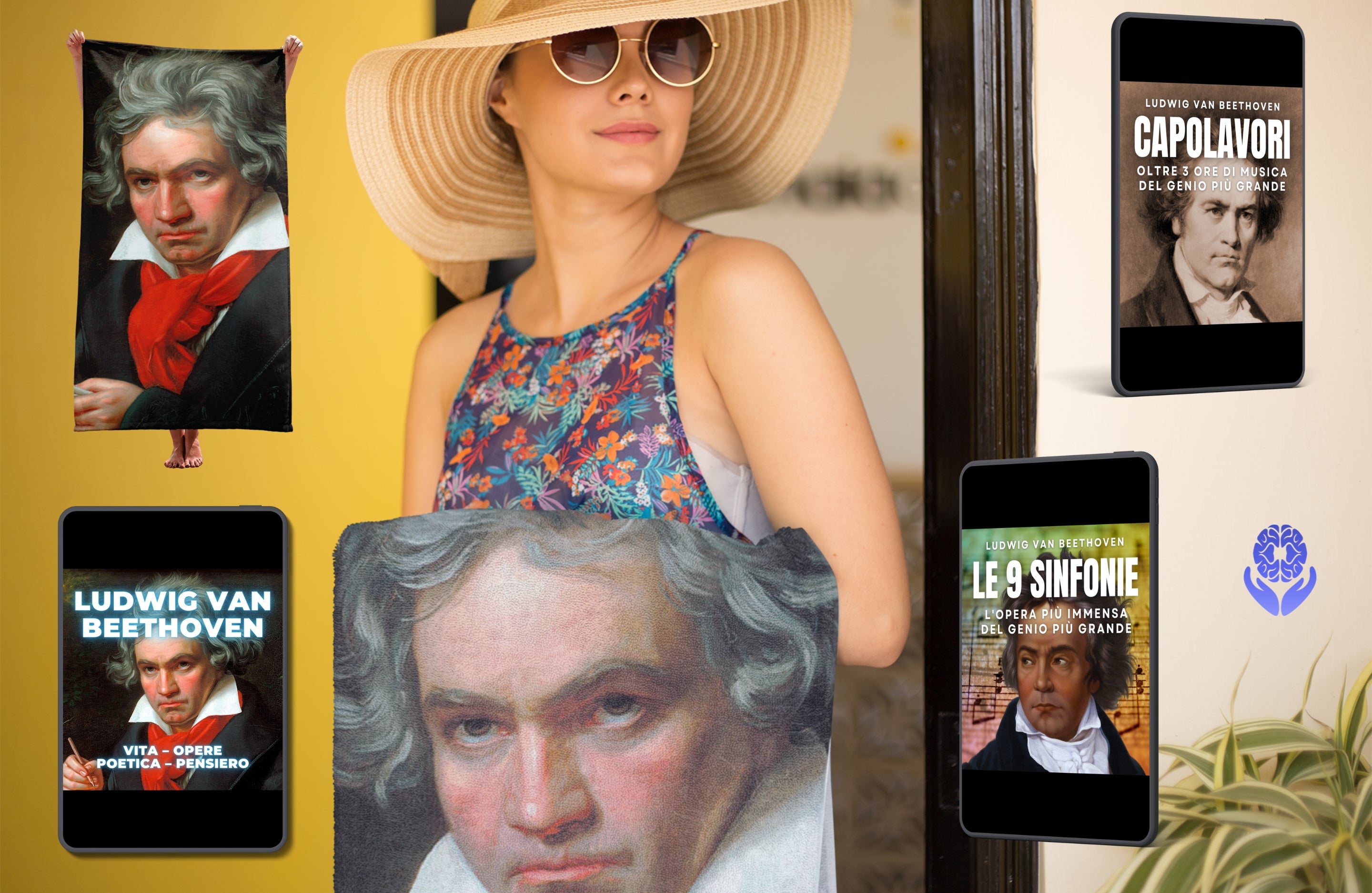 Telo Spugna Ludwig van Beethoven - A51 Benessere Shop