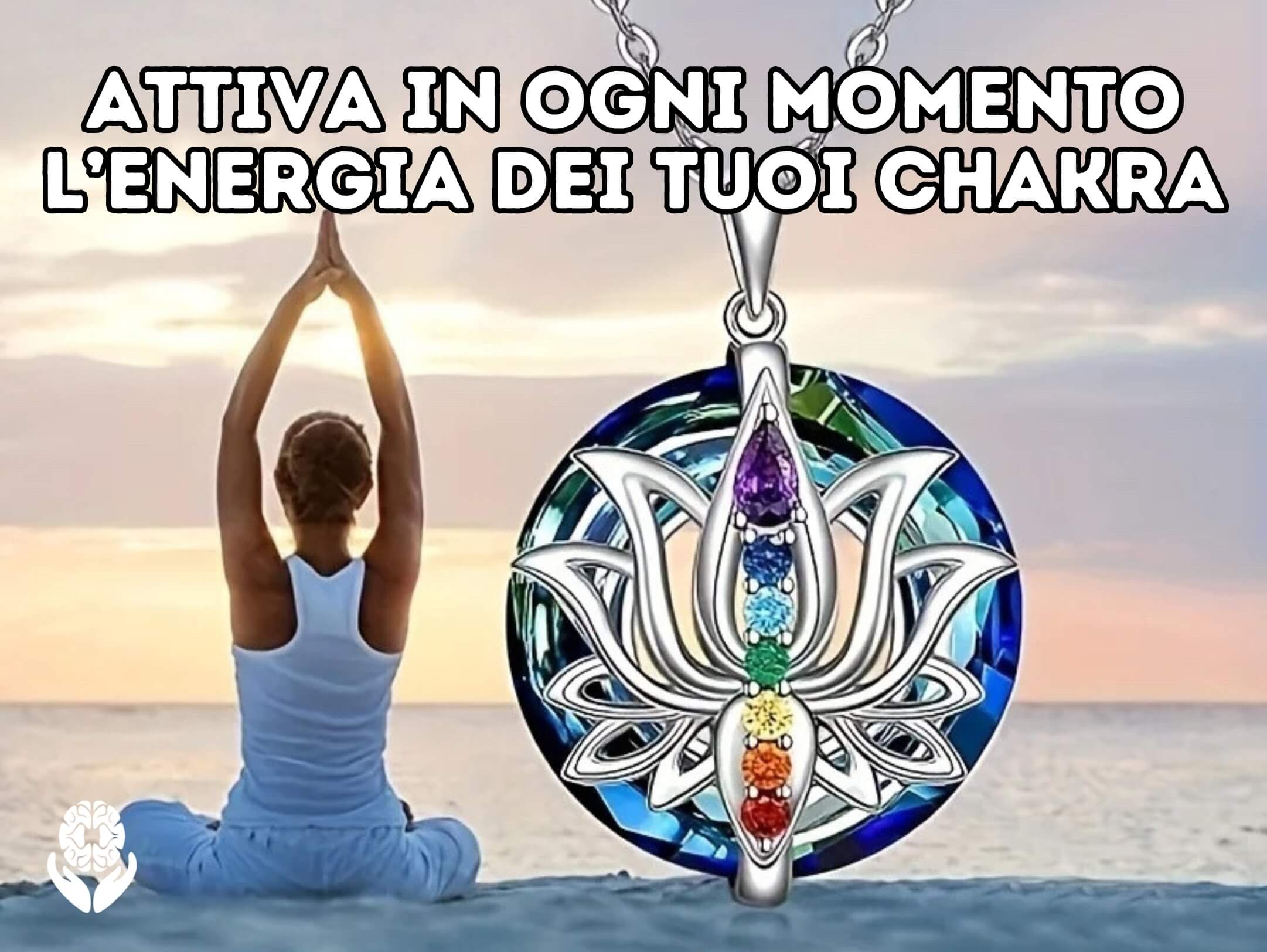 Ciondolo energetico dei 7 Chakra - A51 Benessere Shop