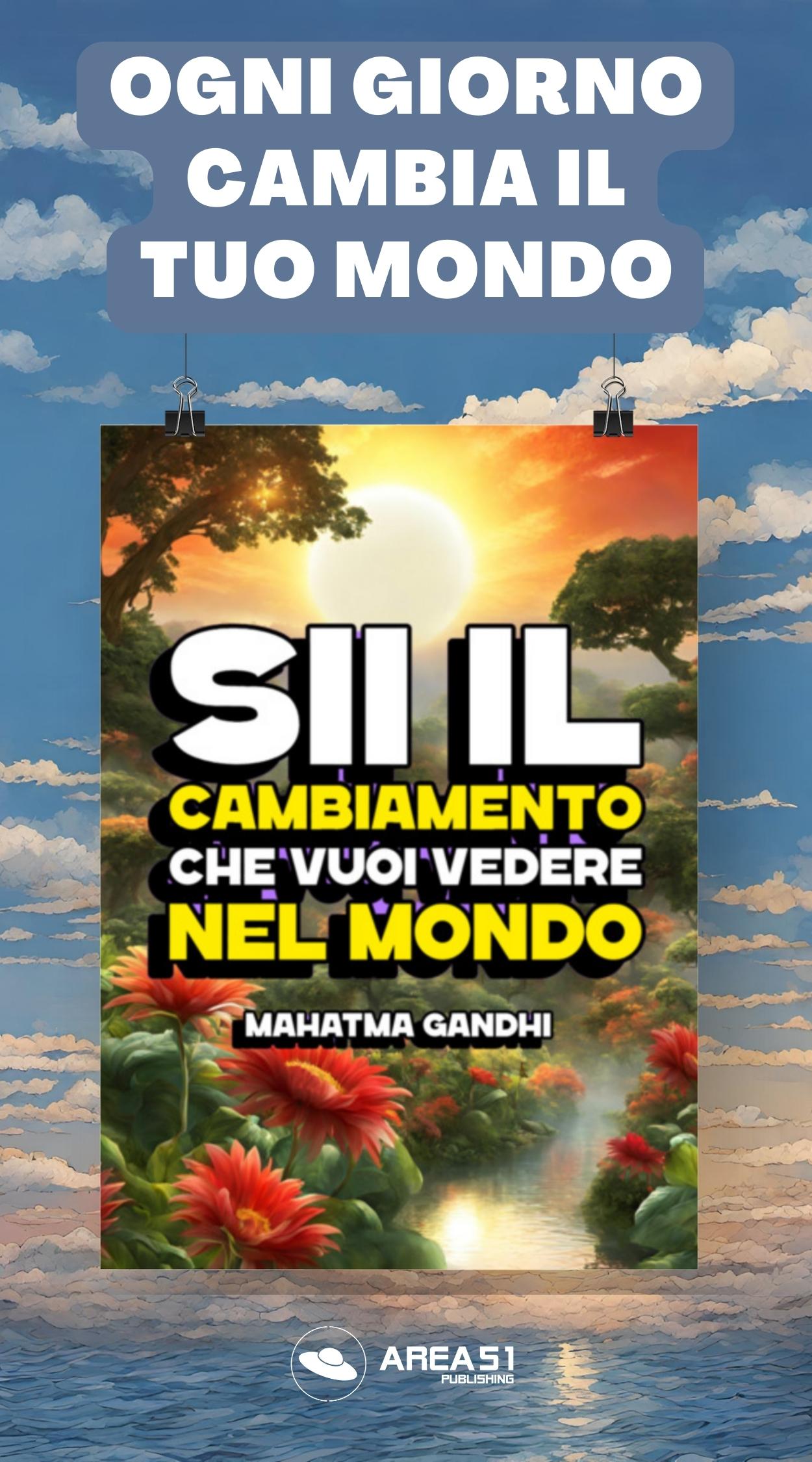 Poster Sii il cambiamento - A51 Benessere Shop