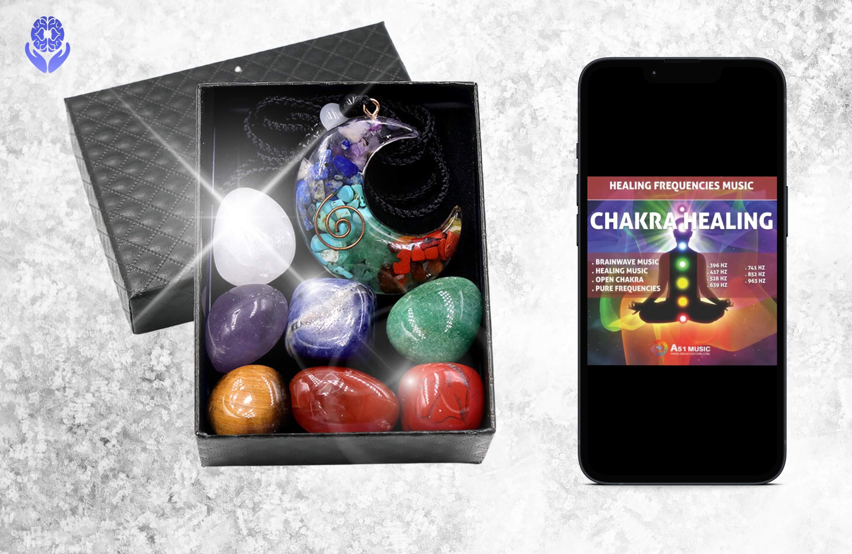 Kit Chakra di Cristalli Naturali - A51 Benessere Shop