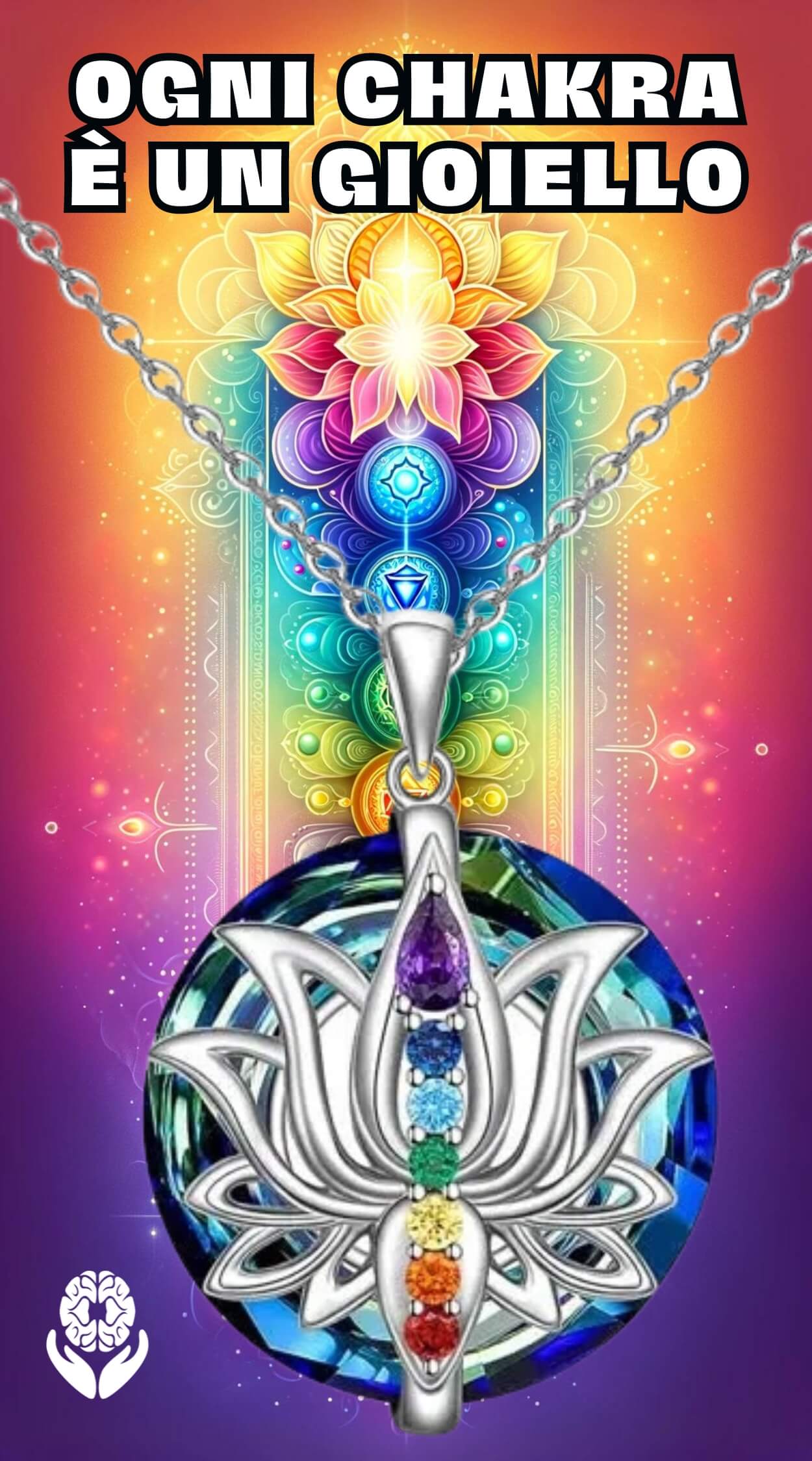 Ciondolo energetico dei 7 Chakra - A51 Benessere Shop