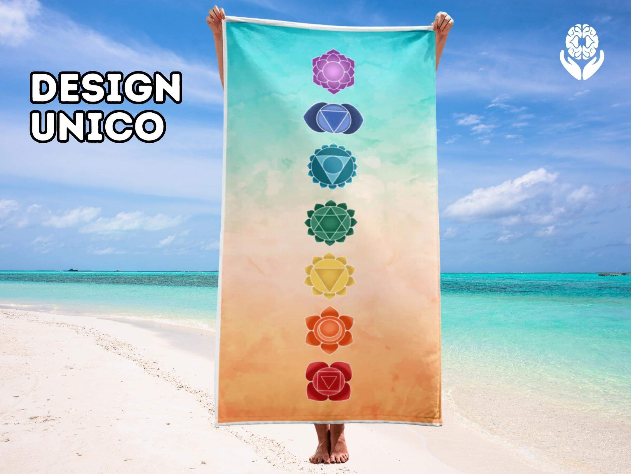 Telo Spugna dei 7 Chakra - A51 Benessere Shop