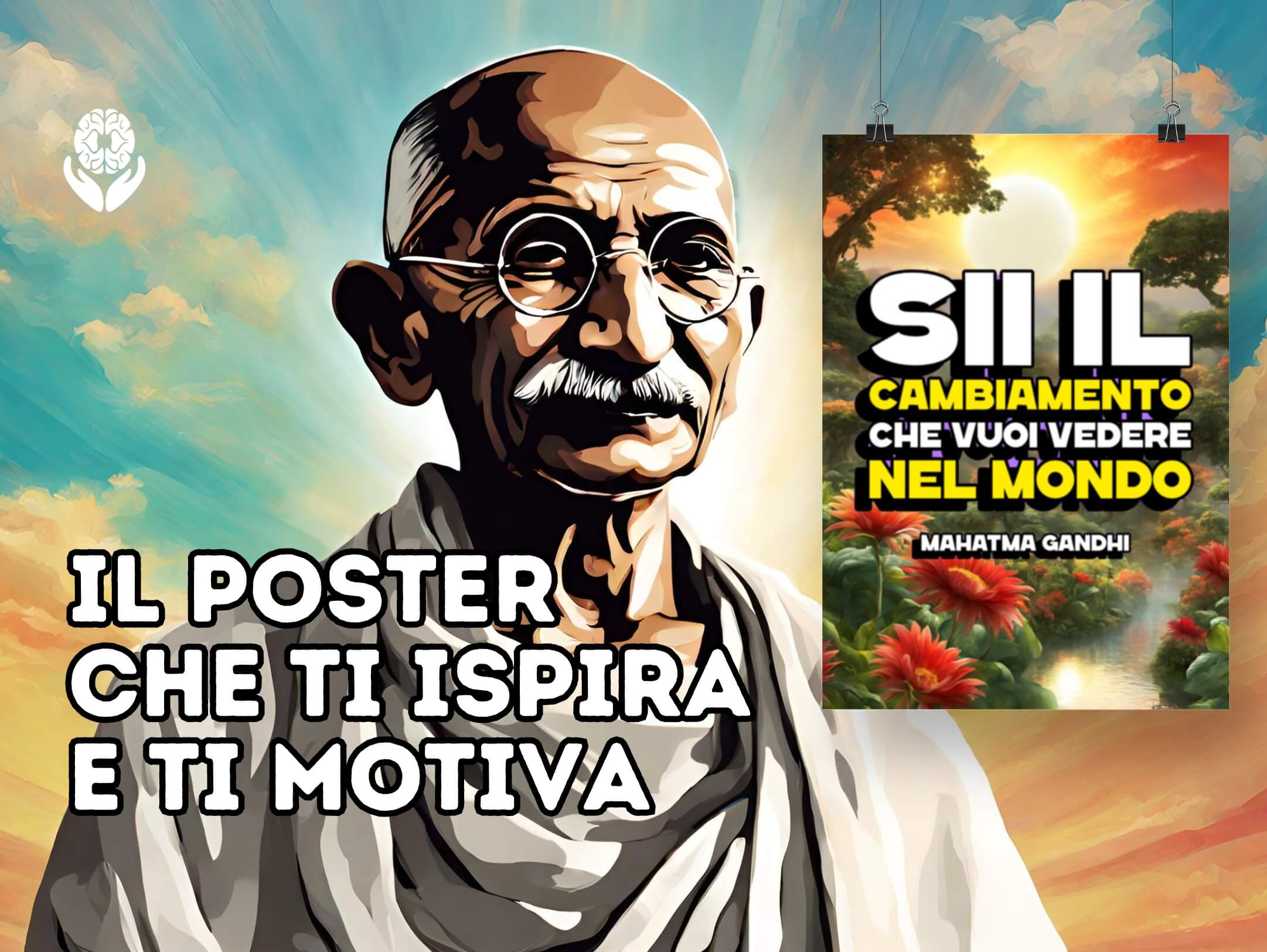 Poster Sii il cambiamento - A51 Benessere Shop