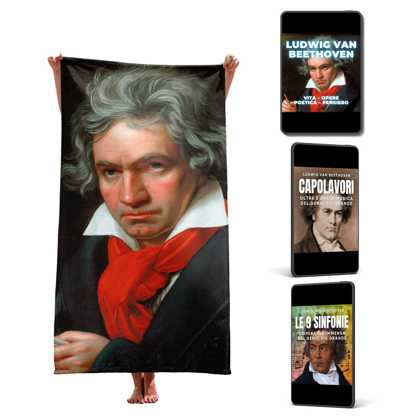 Telo Spugna Ludwig van Beethoven - A51 Benessere Shop