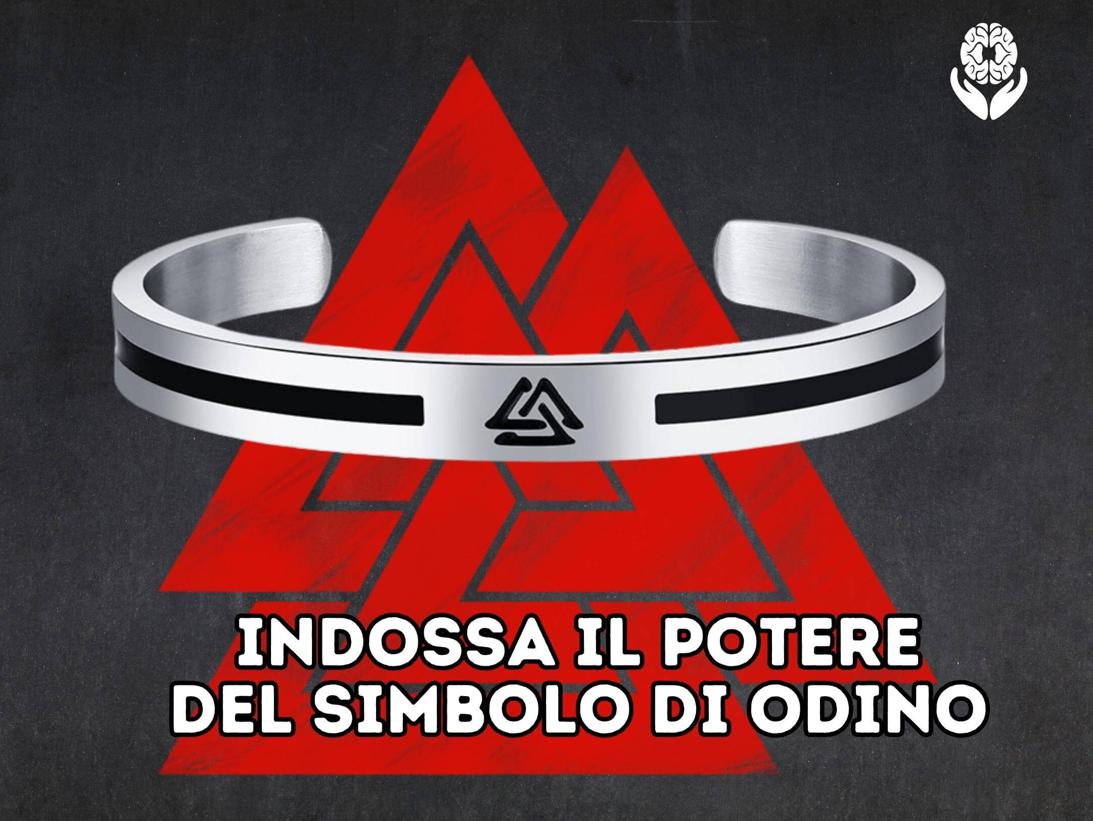 Bracciale da uomo Valknut - A51 Benessere Shop