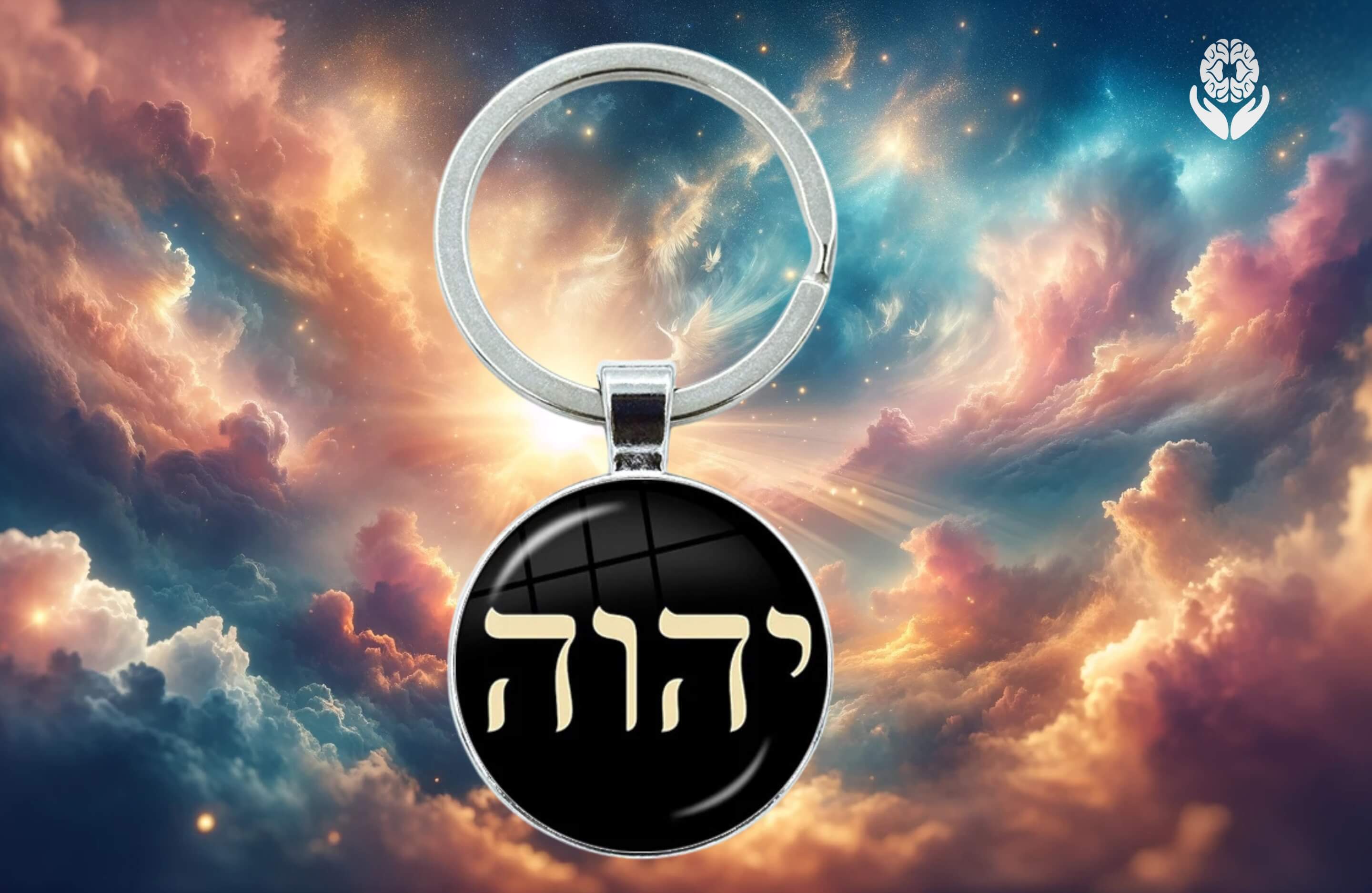 Portachiavi Tetragrammaton + 2 audio di evoluzione spirituale - A51 Benessere Shop