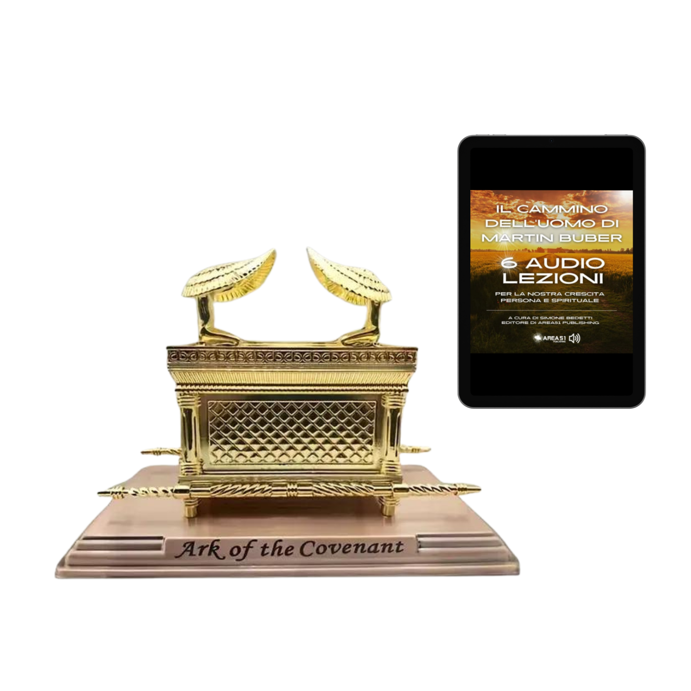 Miniatura in resina dell’Arca dell’Alleanza - A51 Benessere Shop