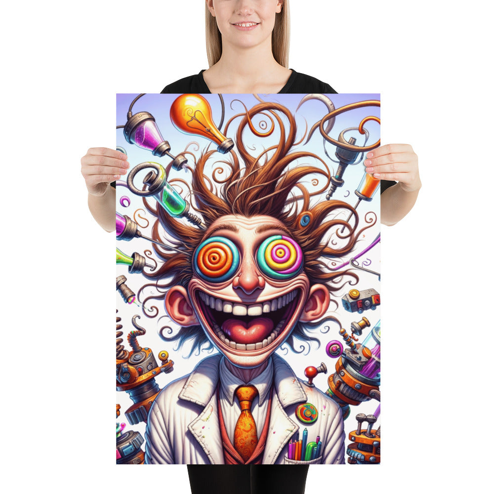 Poster Mad Doctor (Stile 1) - A51 Benessere Shop