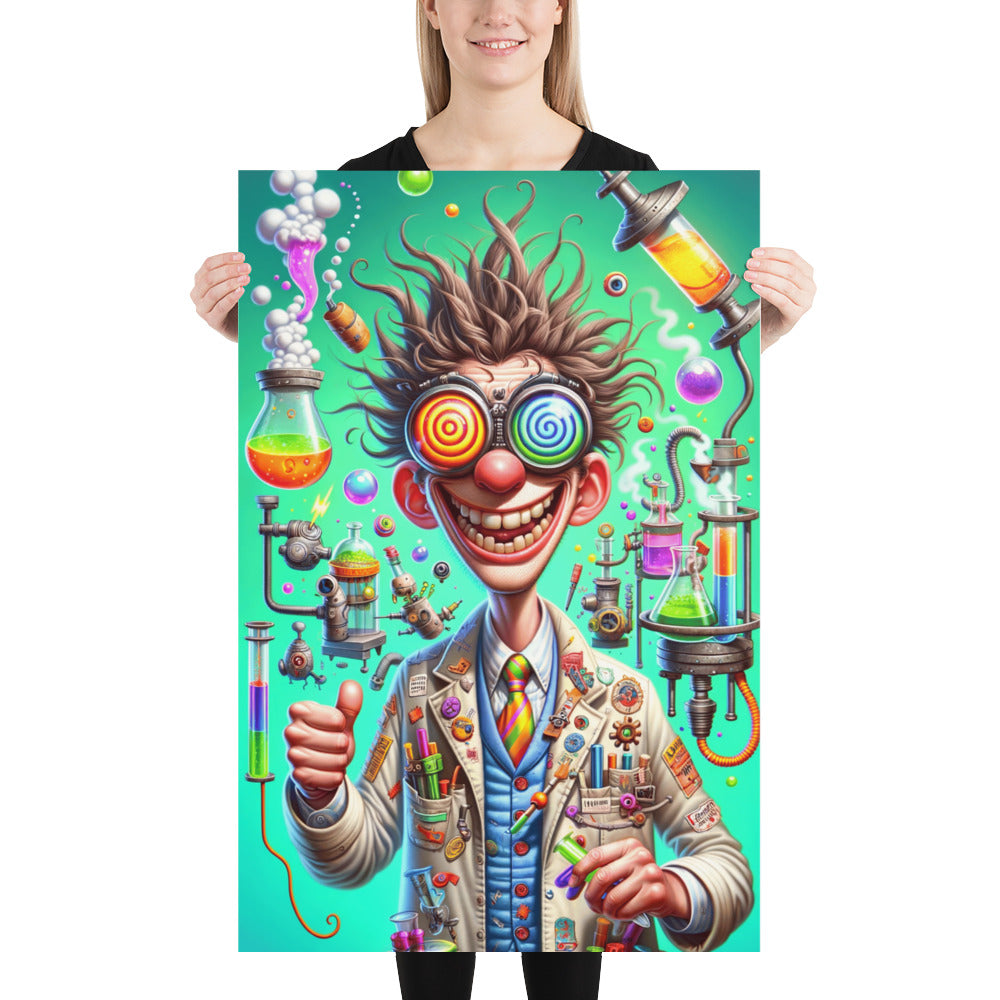 Poster Mad Doctor (Stile 2) - A51 Benessere Shop