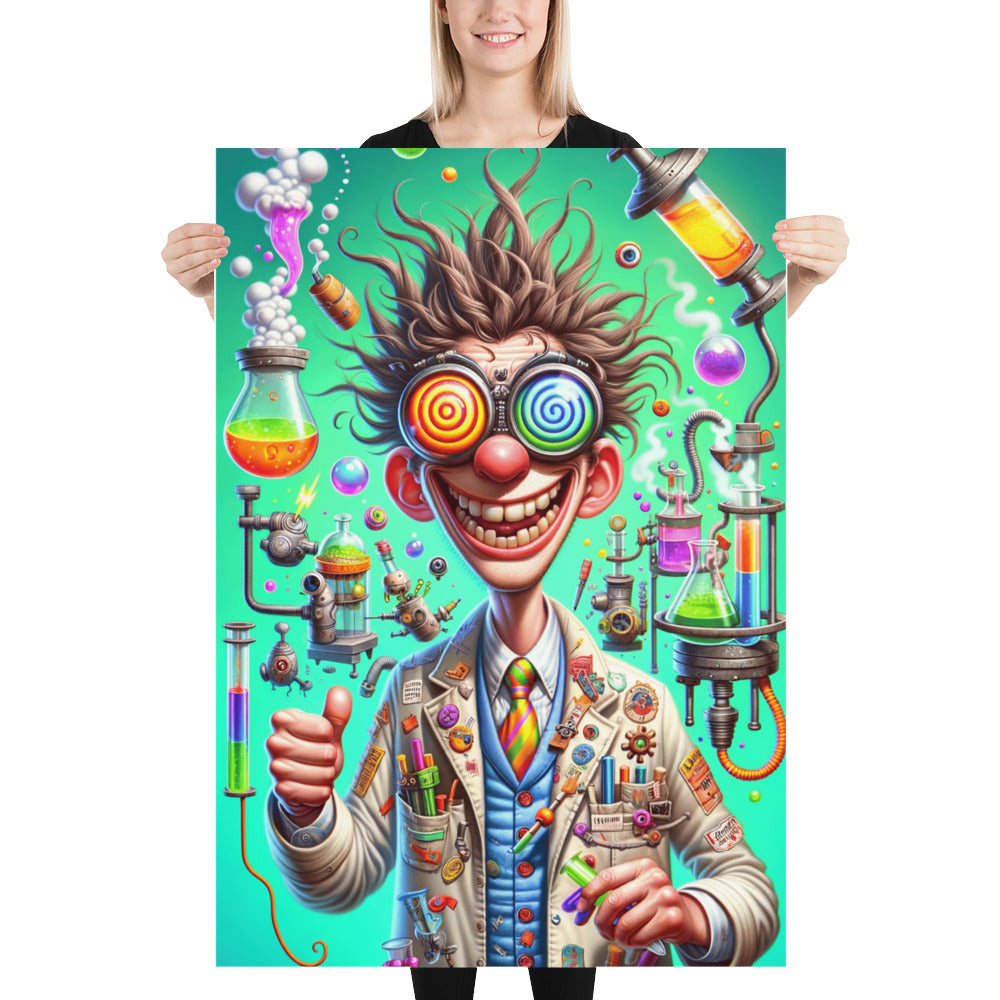 Poster Mad Doctor (Stile 2) - A51 Benessere Shop