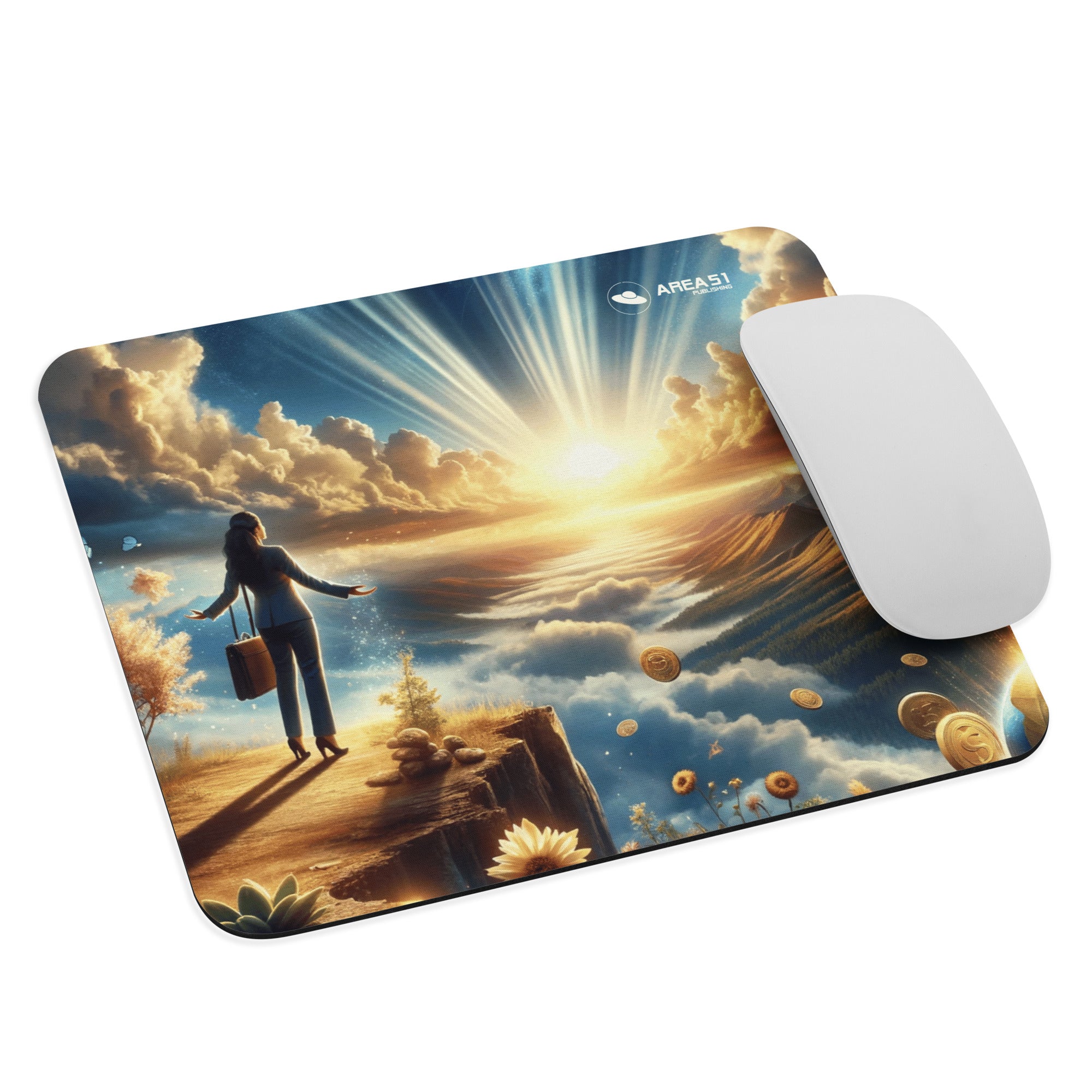 Tappetino mouse Legge di Attrazione – Donna - A51 Benessere Shop