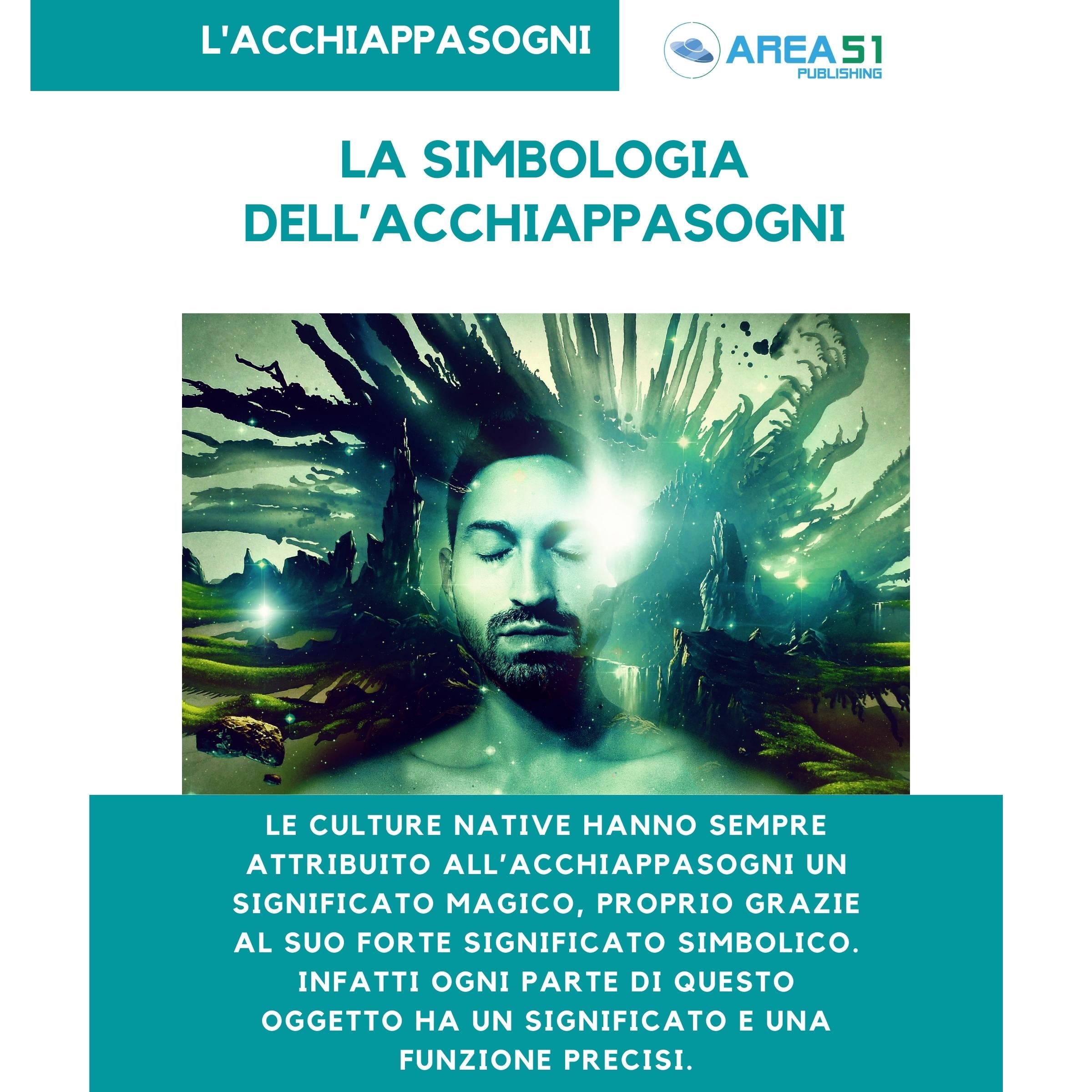 Acchiappasogni tradizionale degli Indiani d'America - A51 Benessere Shop