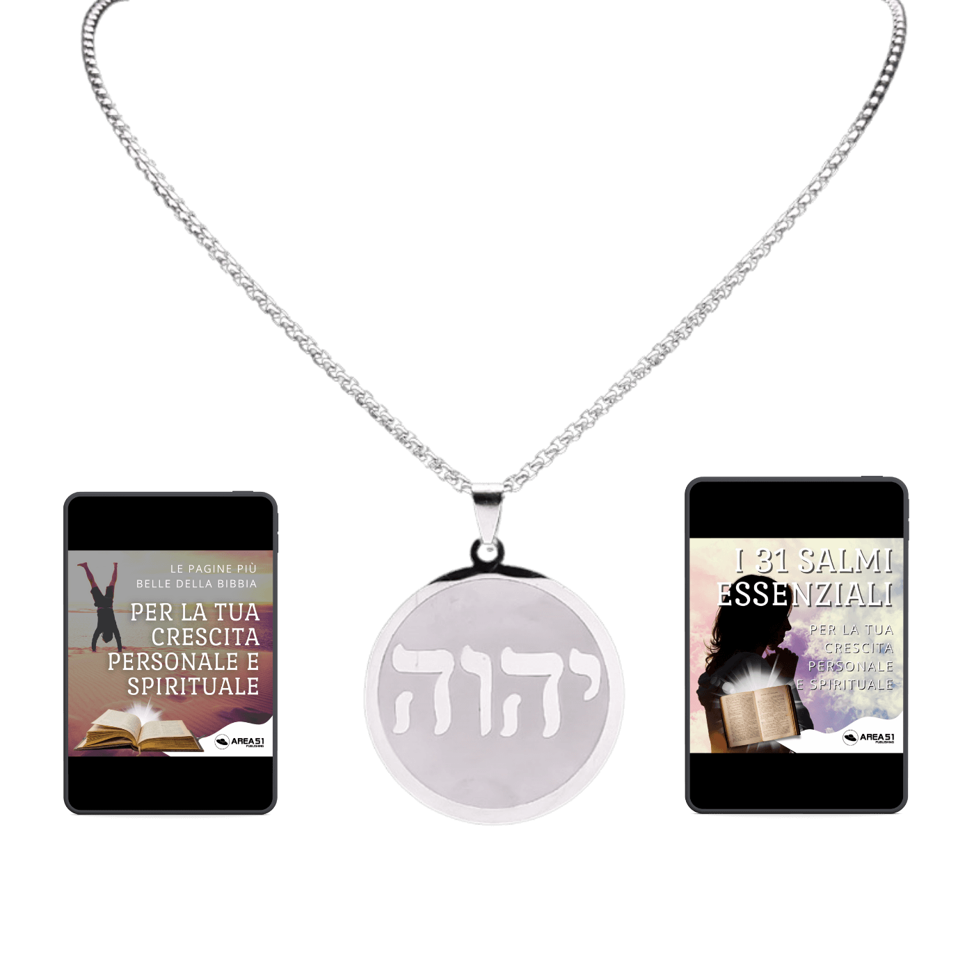 Collana Tetragrammaton + 2 audio di evoluzione spirituale - A51 Benessere Shop