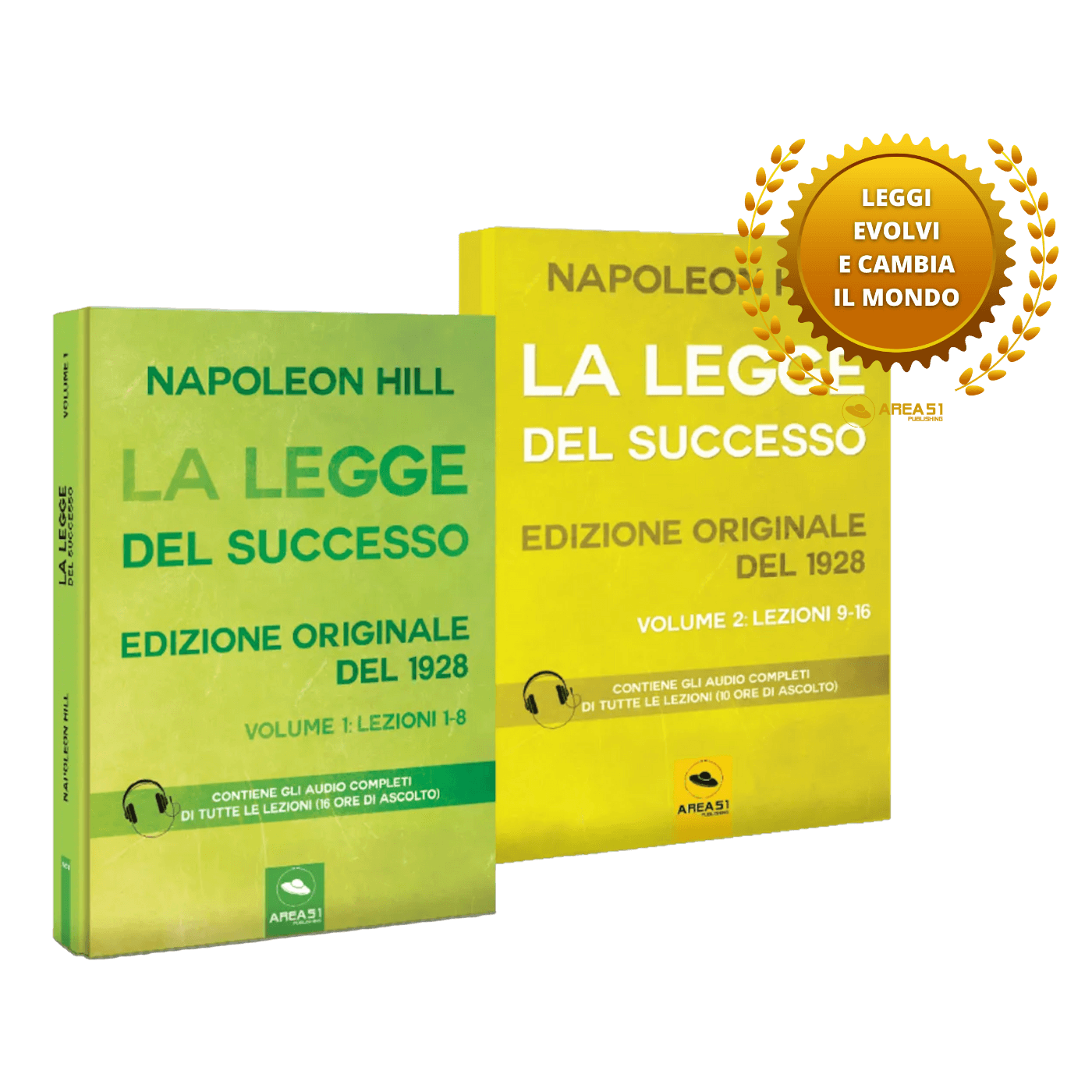 La Legge del successo vol.1 + vol.2 - A51 Benessere Shop