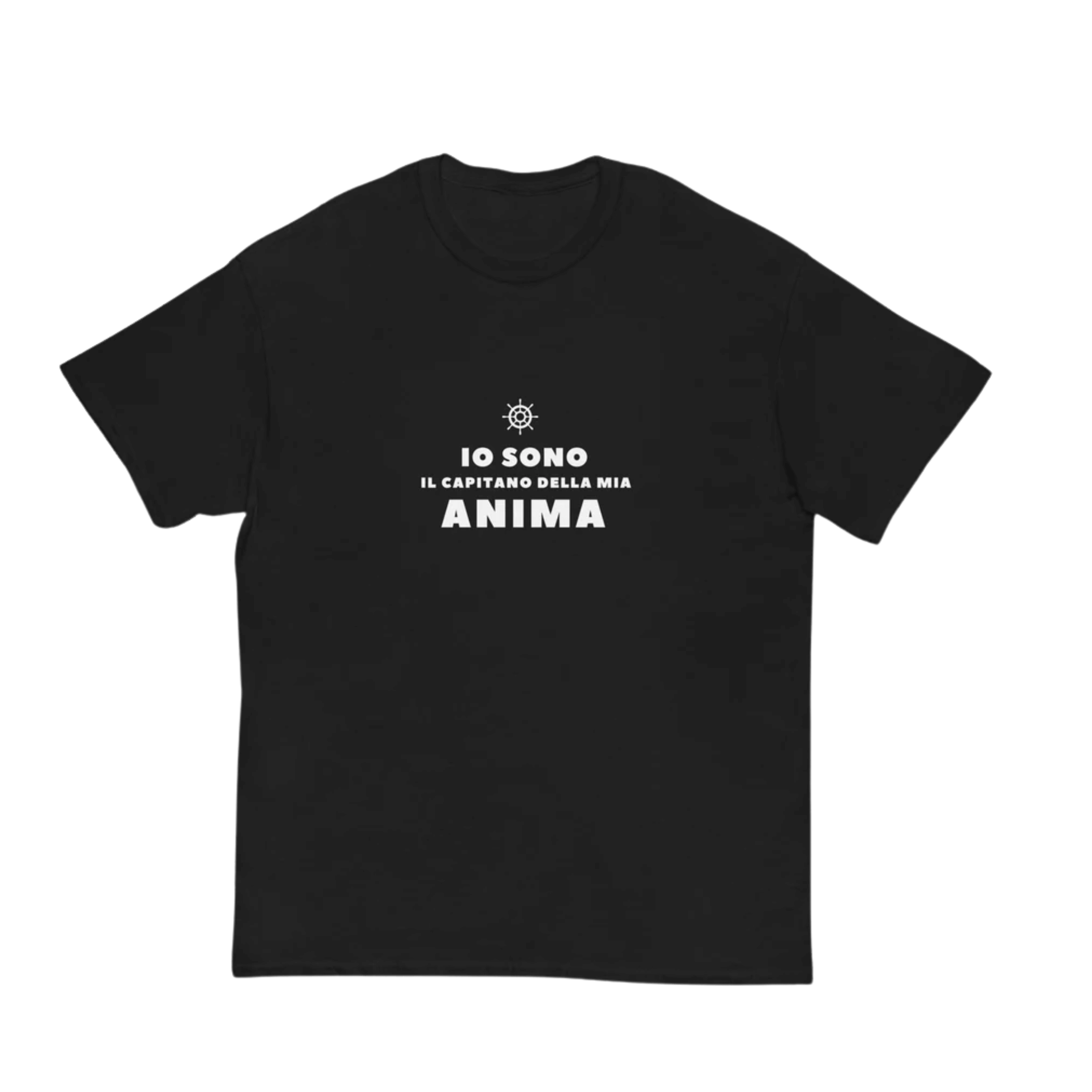 T-Shirt Motivazionale Io Sono il Capitano della Mia Anima - A51 Benessere Shop