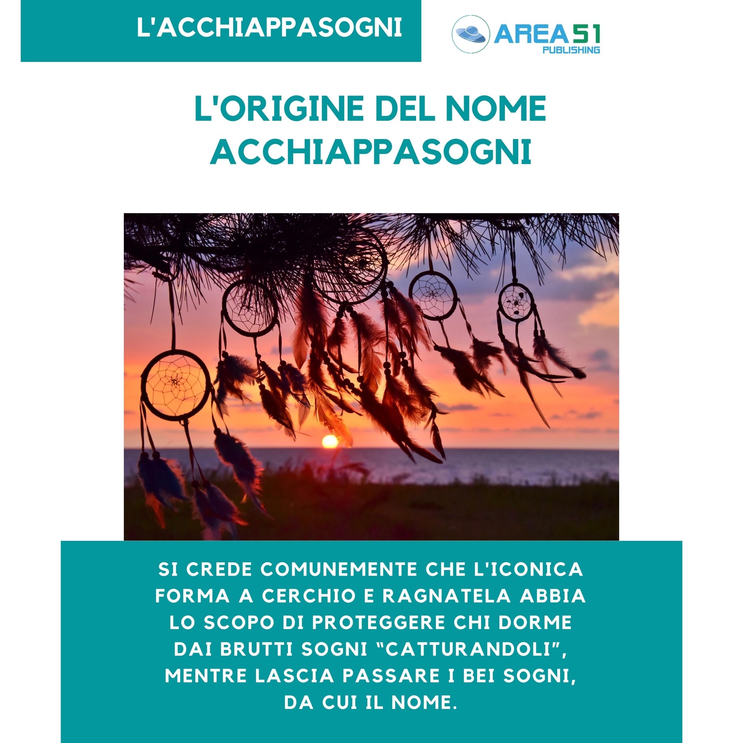 Acchiappasogni tradizionale degli Indiani d'America - A51 Benessere Shop