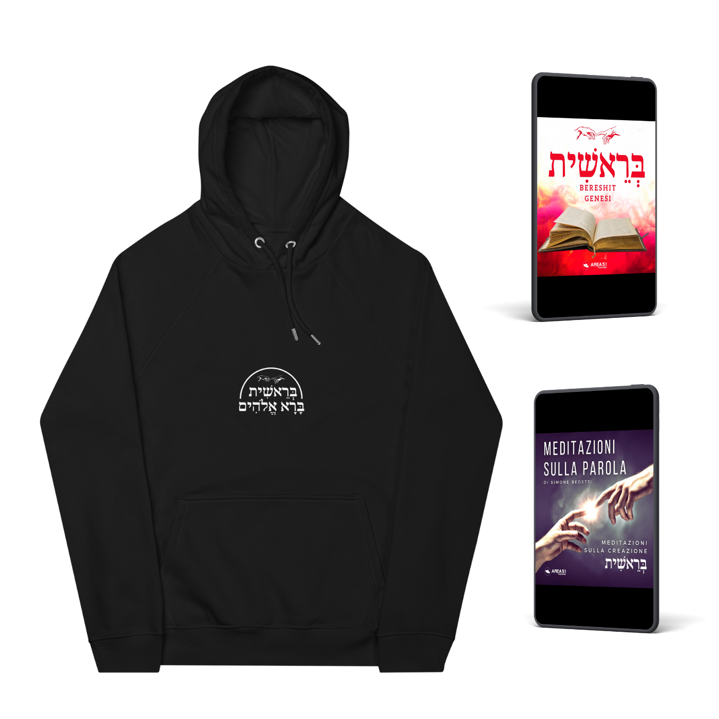 Felpa spirituale Bereshit + 2 audio di evoluzione spirituale - A51 Benessere Shop
