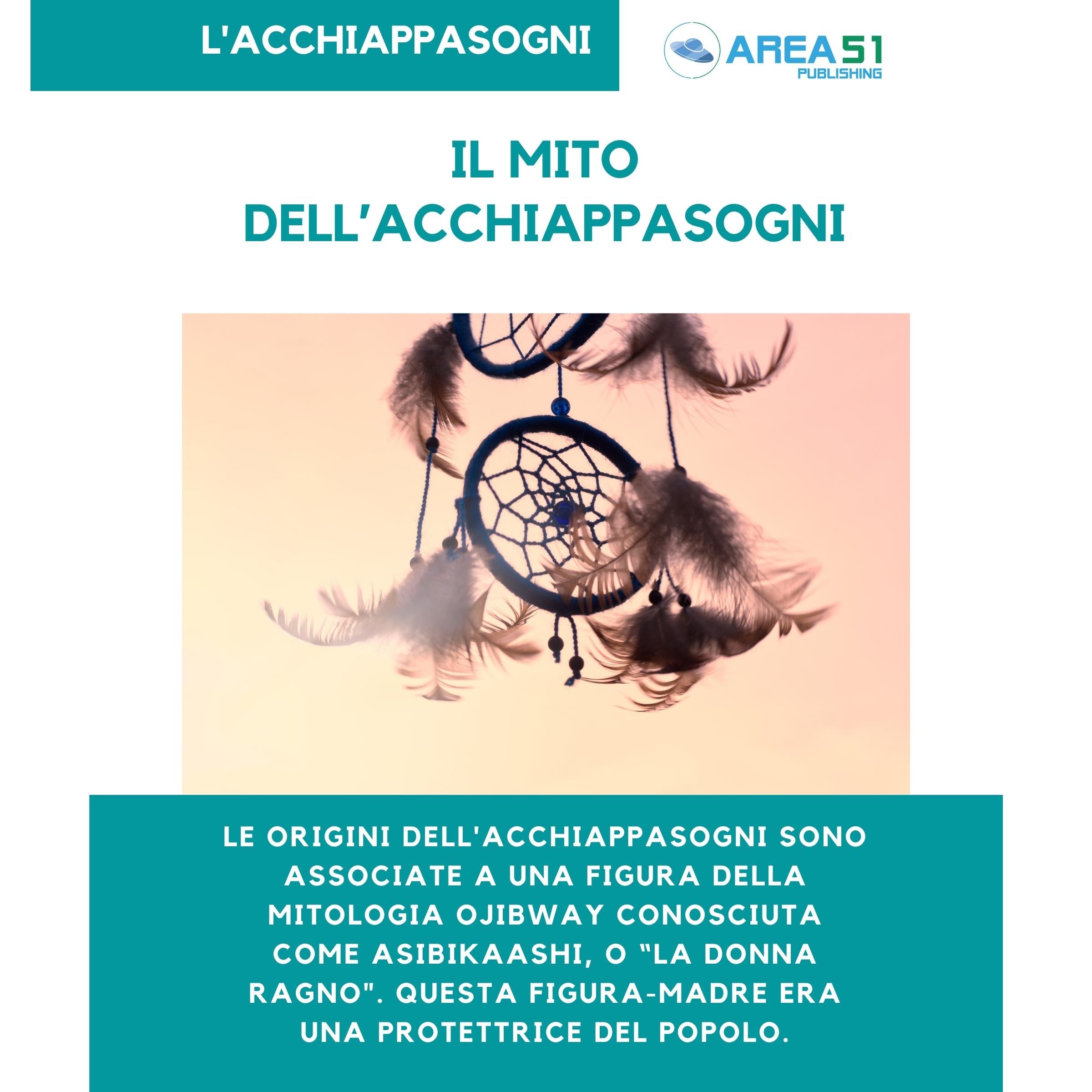 Acchiappasogni tradizionale degli Indiani d'America - A51 Benessere Shop