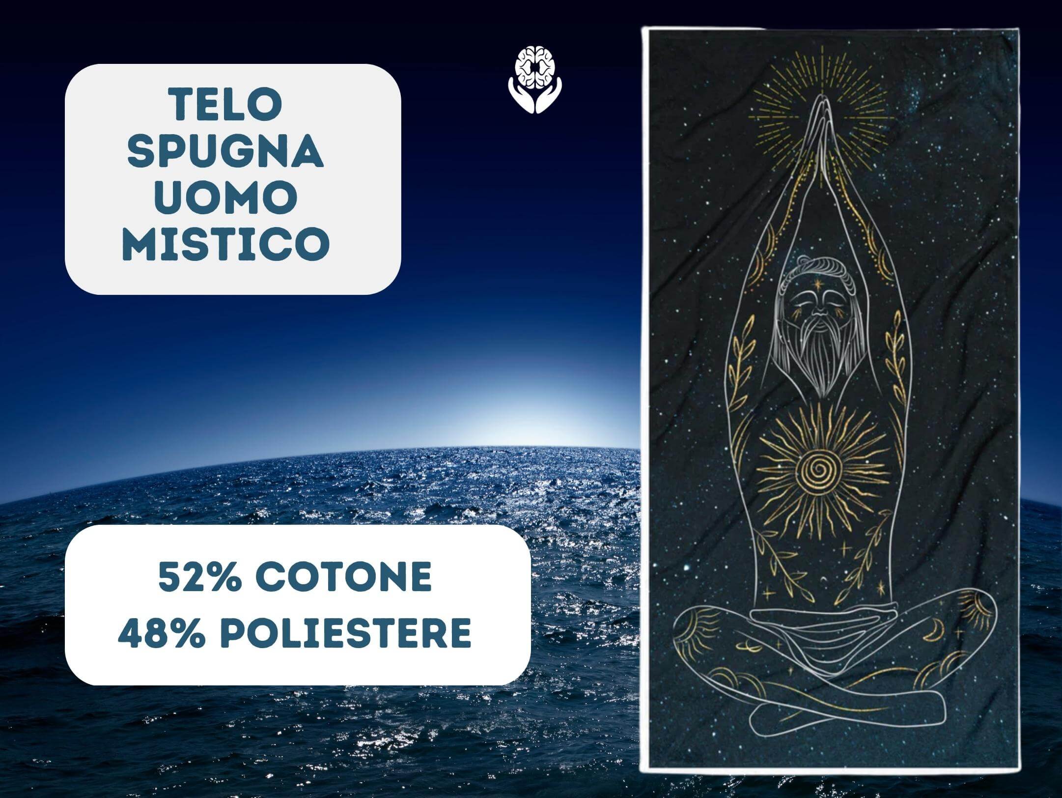 Telo Spugna Uomo Mistico - A51 Benessere Shop