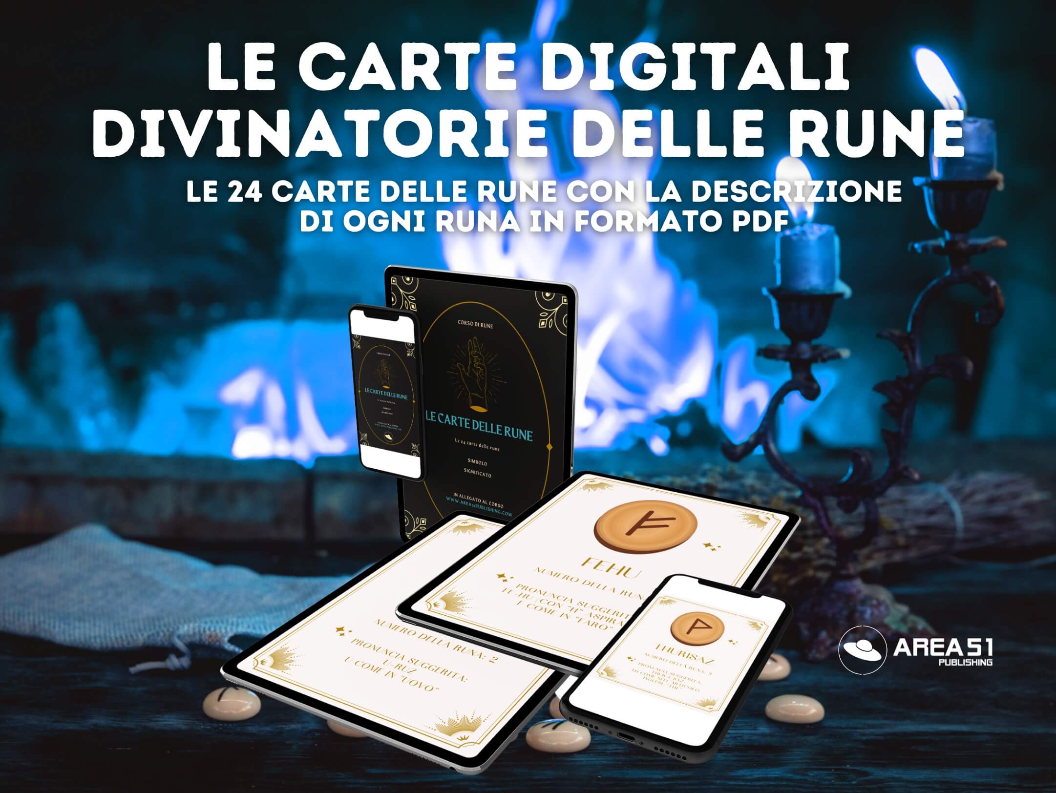 Corso completo di rune + Set completo di rune - A51 Benessere Shop