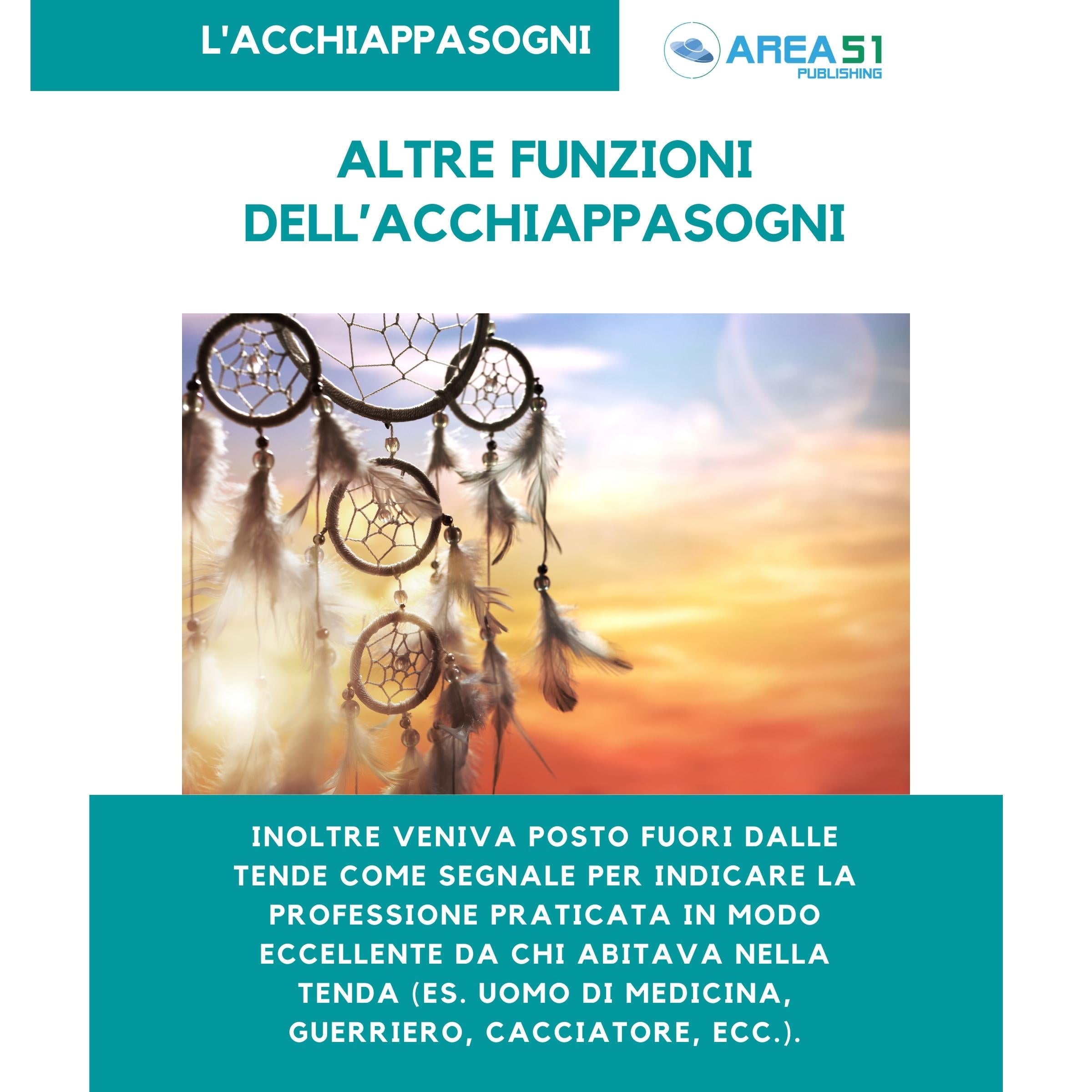 Acchiappasogni tradizionale degli Indiani d'America - A51 Benessere Shop