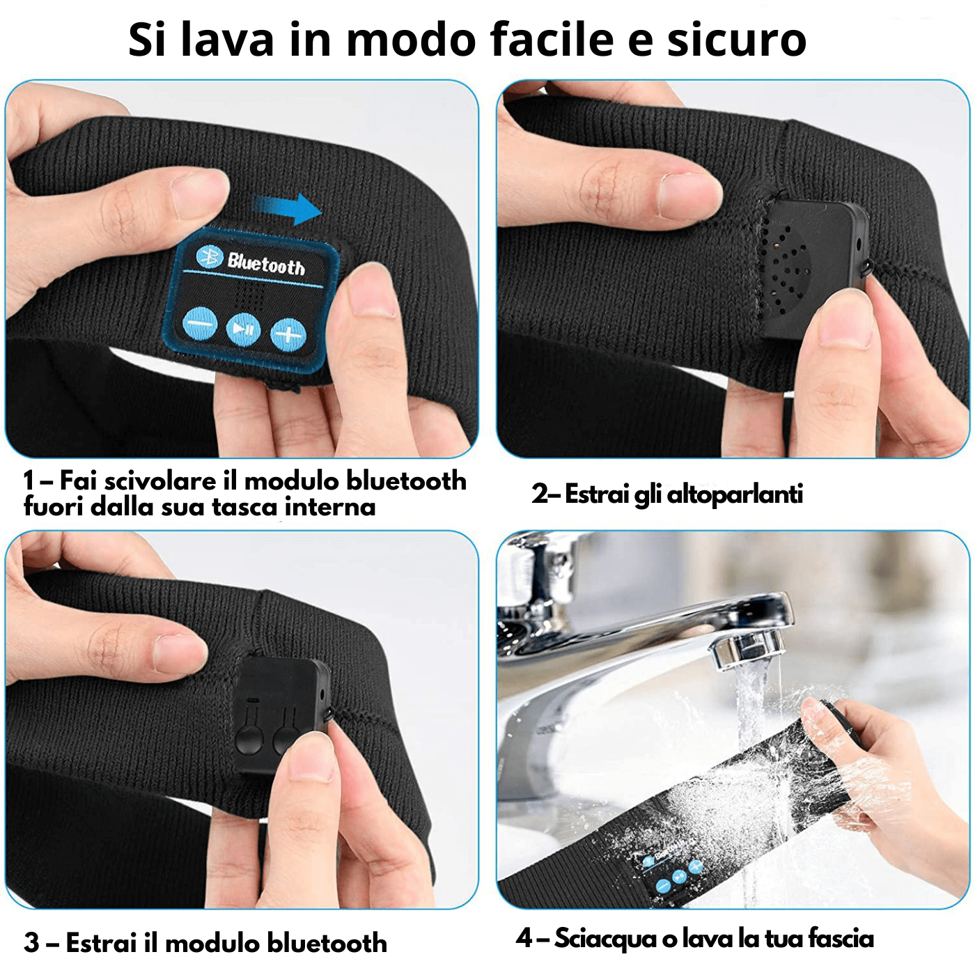 Fascia Audio Bluetooth Giorno - A51 Benessere Shop