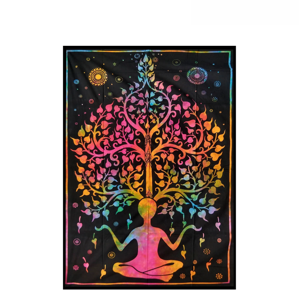 Arazzo da meditazione sotto l'Albero della Vita - A51 Benessere Shop