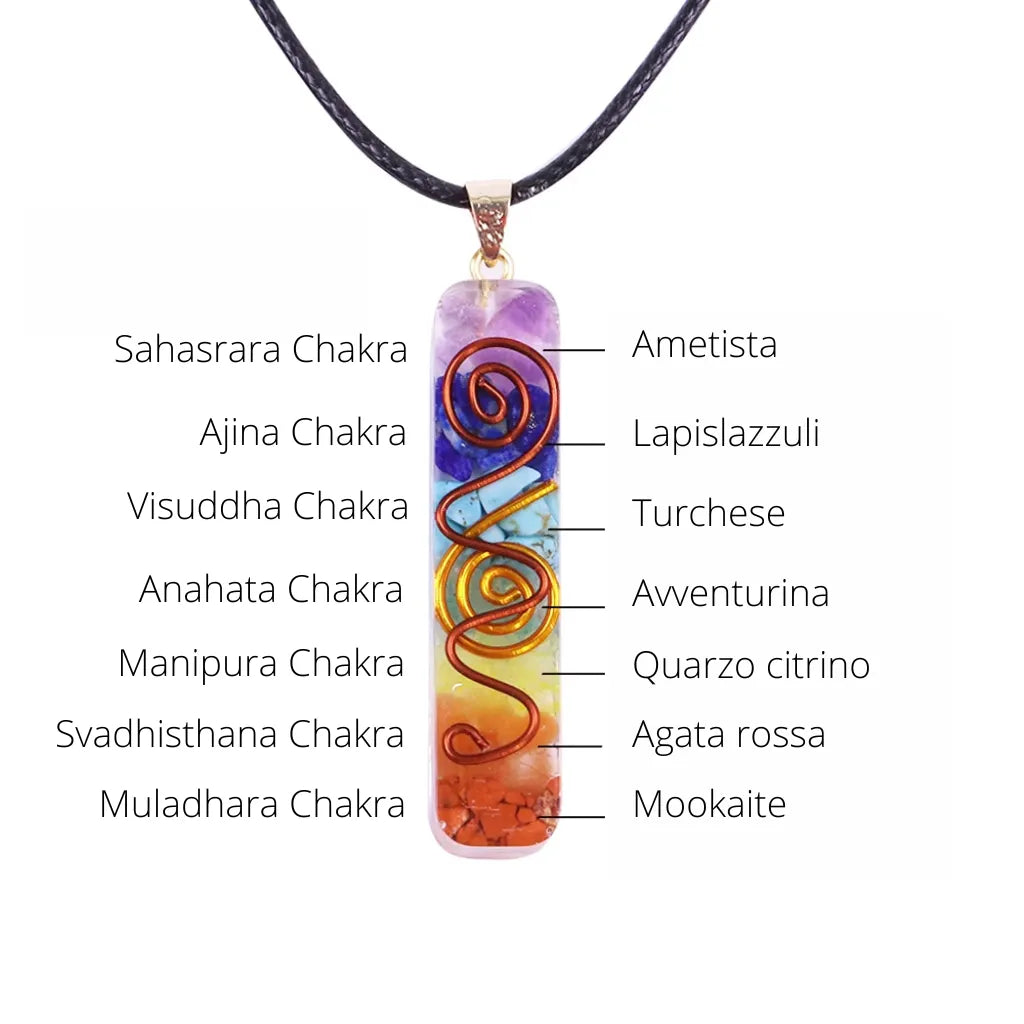 Chakra Pendant + Programma digitale chakra - A51 Benessere Shop
