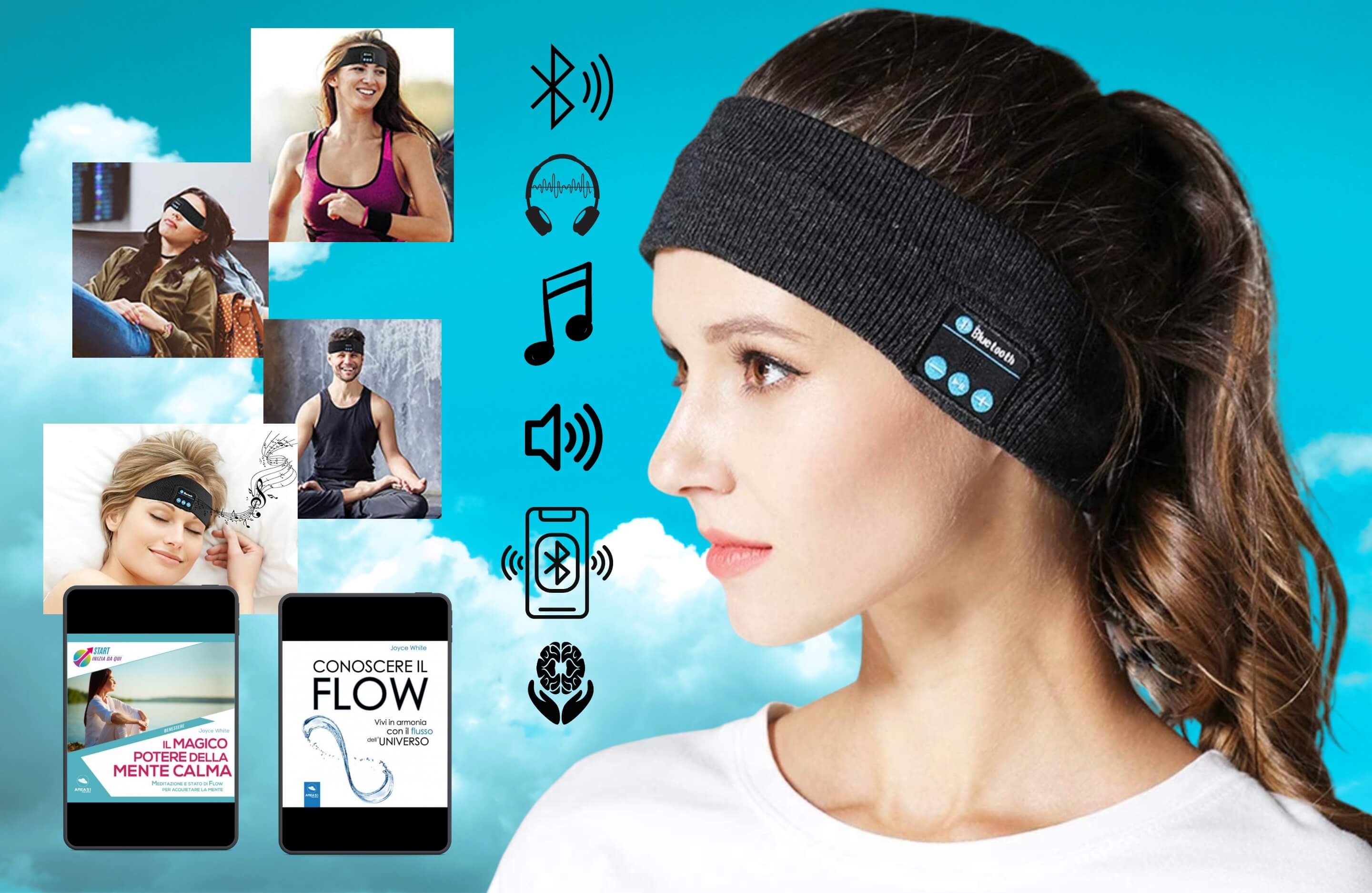 Fascia Audio Bluetooth Giorno - A51 Benessere Shop