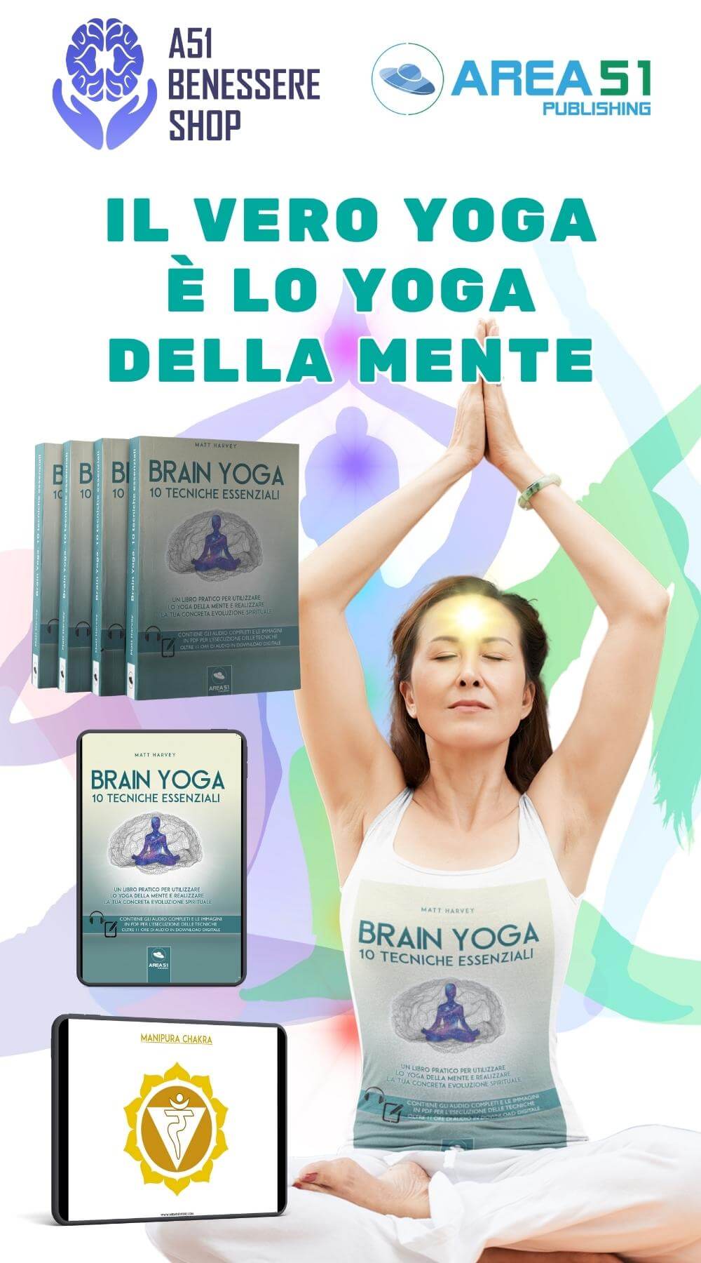 Brain Yoga. 10 tecniche essenziali - A51 Benessere Shop