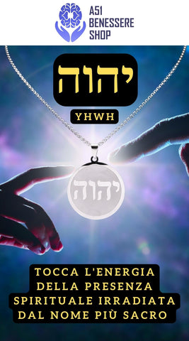 Collana Tetragrammaton + 2 audio di evoluzione spirituale - A51 Benessere Shop