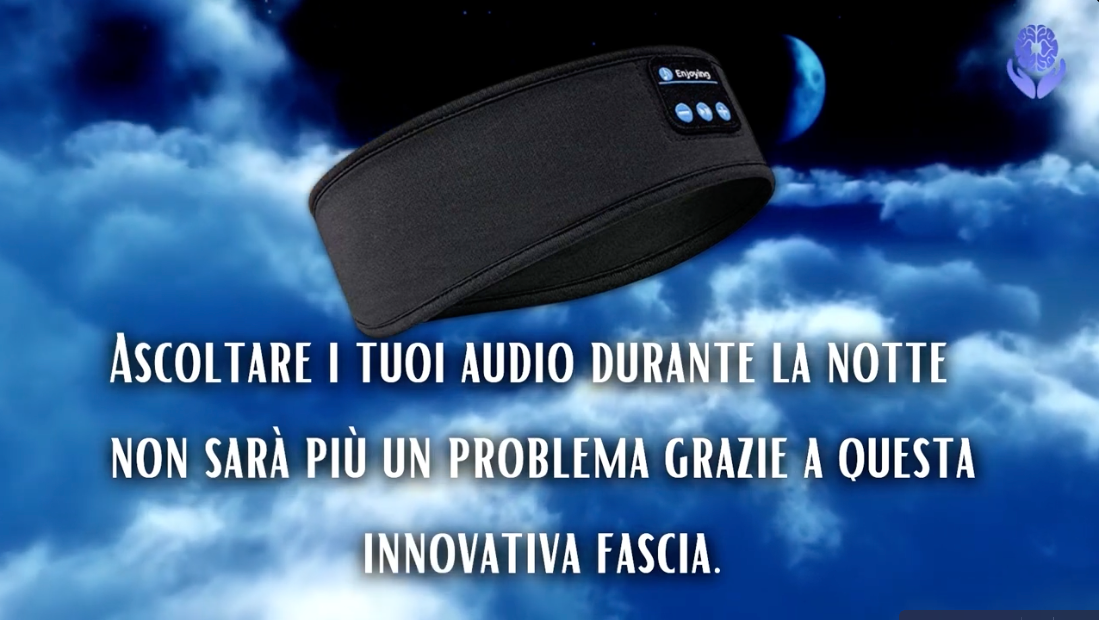 Fascia Audio Bluetooth per l'ascolto di notte - A51 Benessere Shop