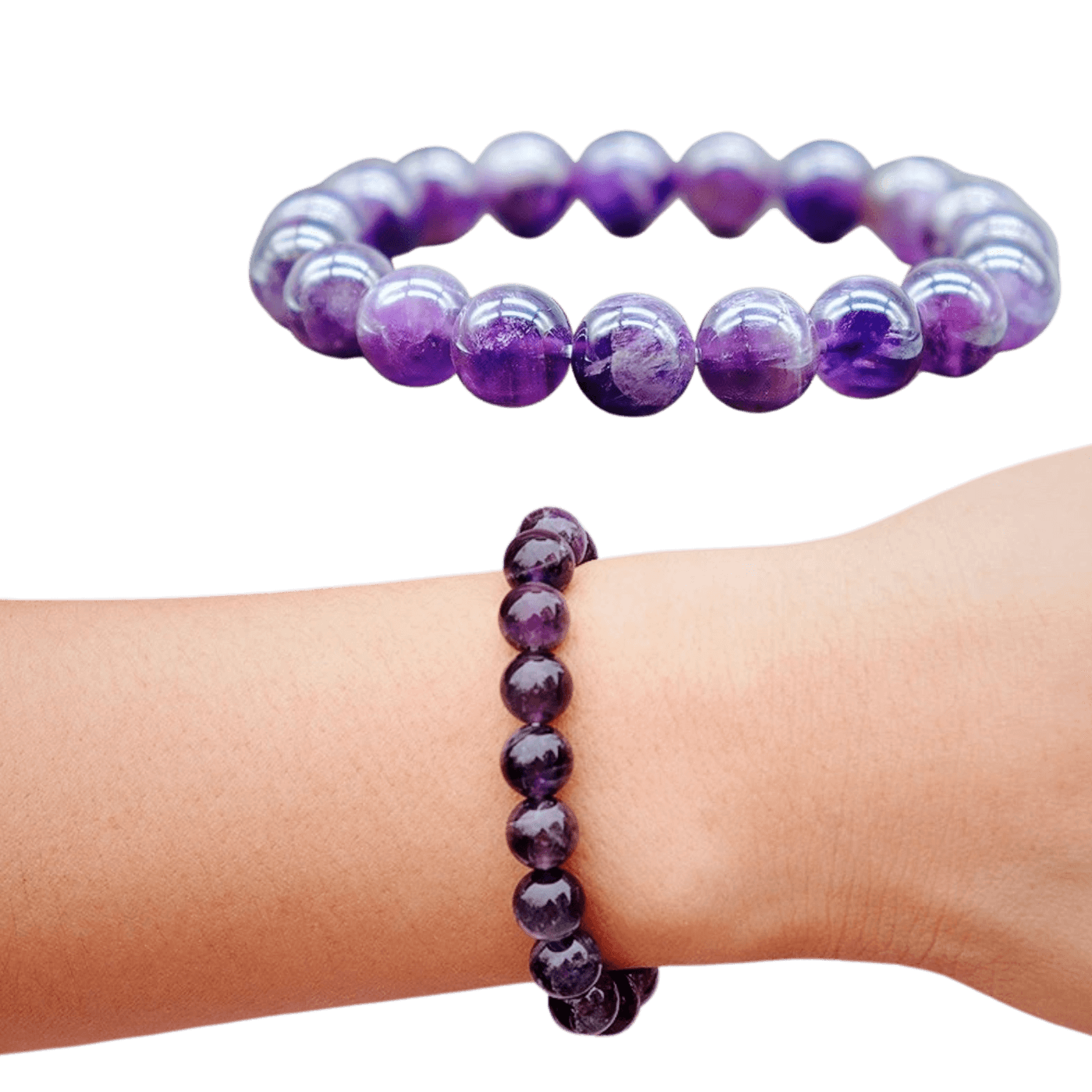 Bracciale di Ametista naturale - A51 Benessere Shop