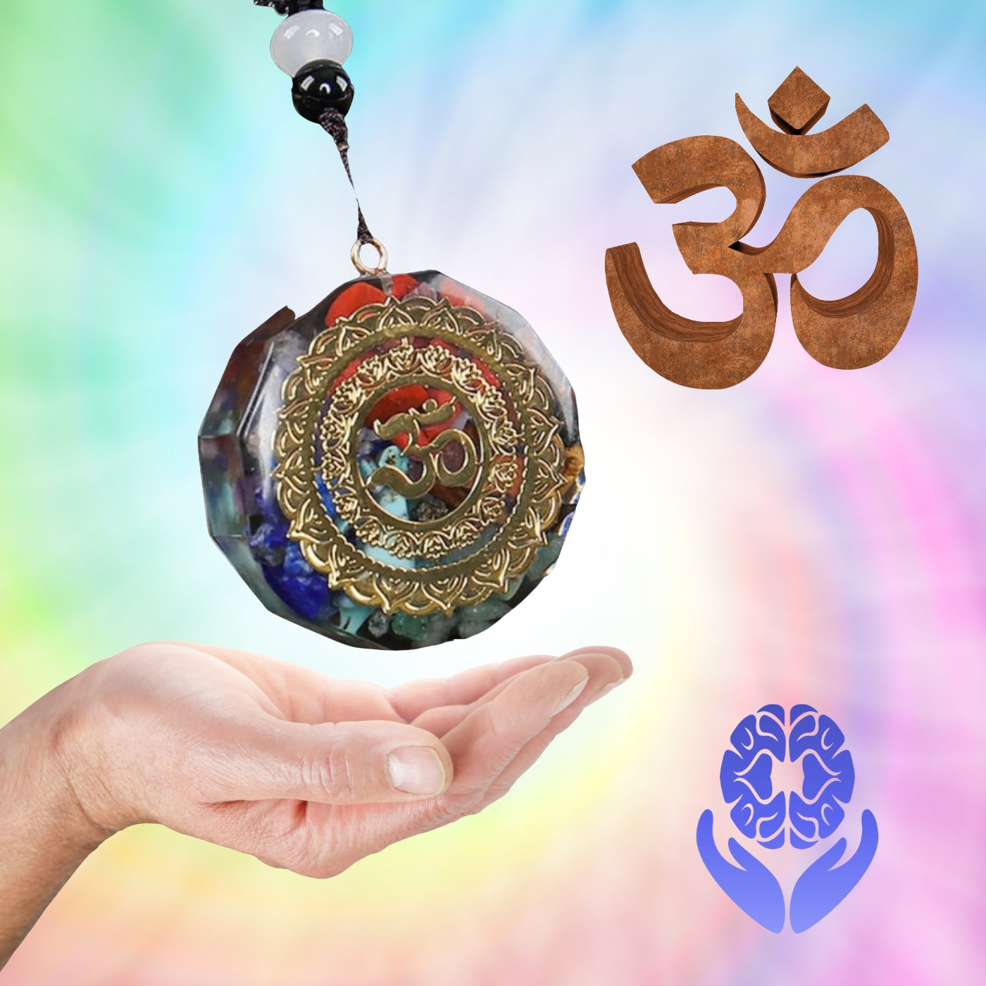 OM Orgone Pendant - A51 Benessere Shop