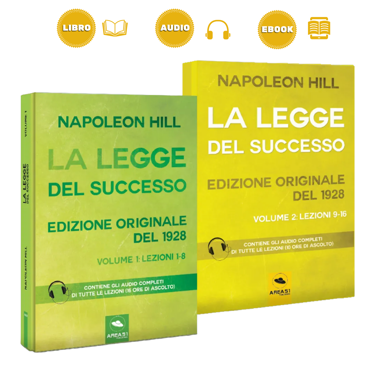 La Legge del successo vol.1 + vol.2 - A51 Benessere Shop
