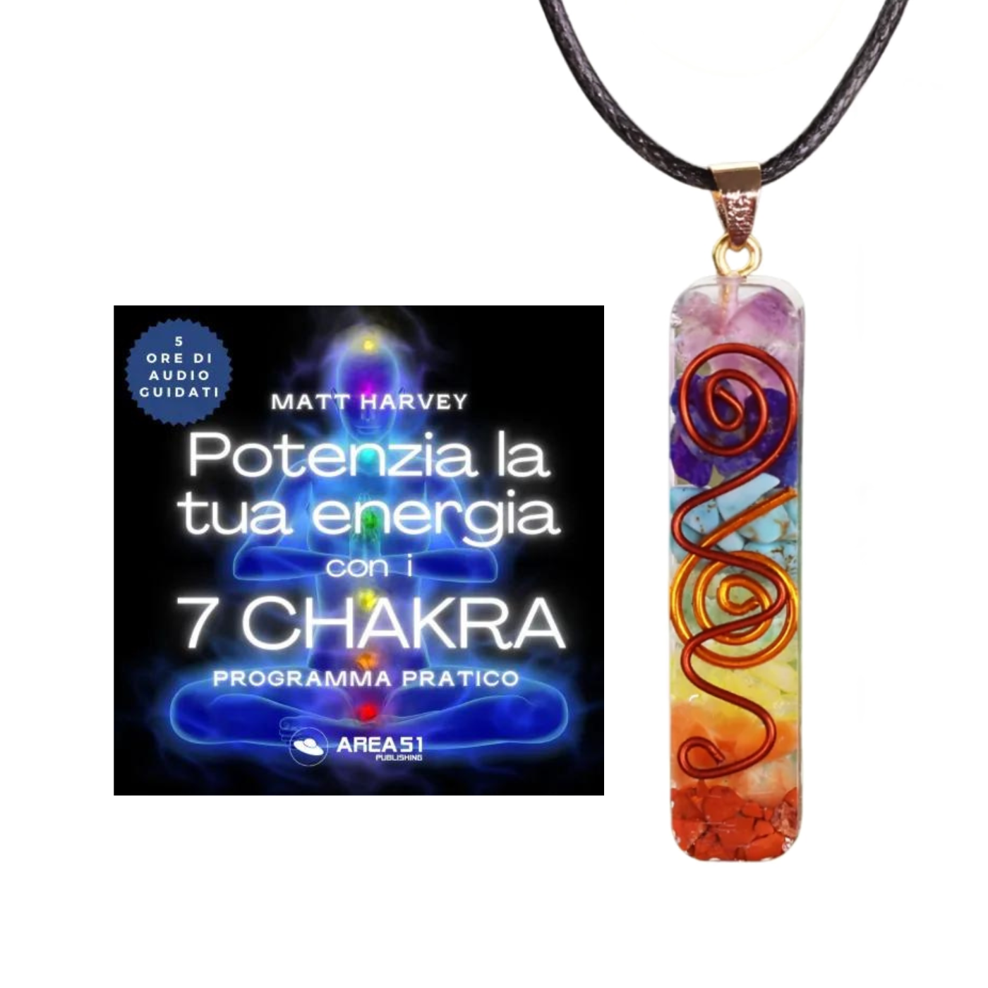 Chakra Pendant + Programma digitale chakra - A51 Benessere Shop