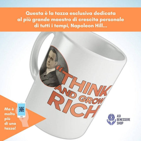Tazza Audiobook Think and Grow Rich - A51 Benessere Shop
