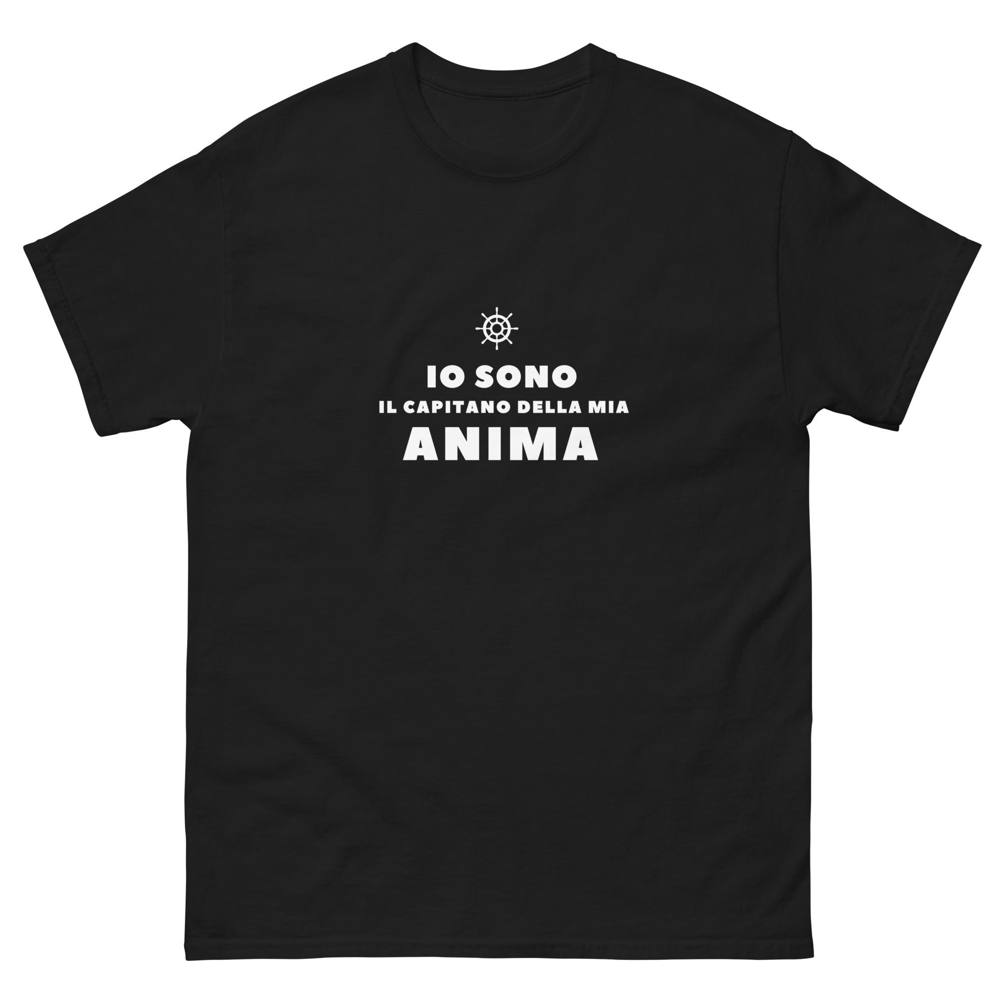 T-Shirt Motivazionale Io Sono il Capitano della Mia Anima - A51 Benessere Shop